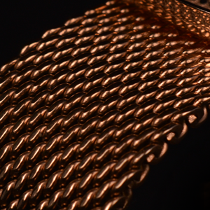 Mobile view - Royal Rose Gold For Her mesh band Mobile view - Royal Rose Gold For Her mesh band